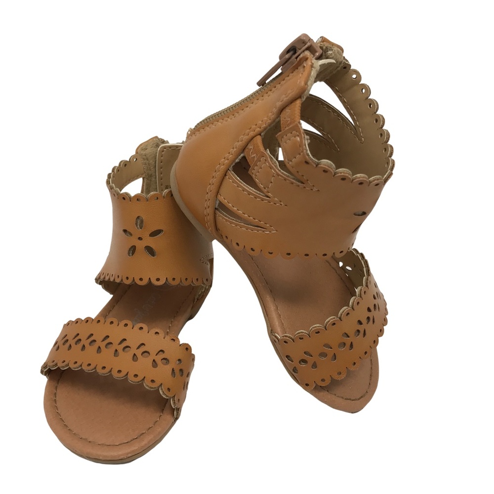 Cat & Jack Tan Gladiator Sandals Sz 5 Infant